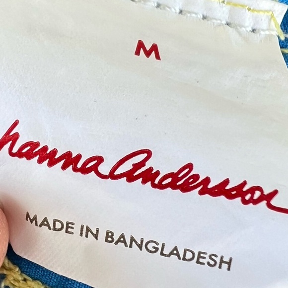 Hanna Andersson Yellow Sun Bucket Hat Ribbon Ties Youth Medium GUC - Picture 6 of 7